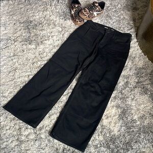 Black Wide-Leg Jeans 👖🖤